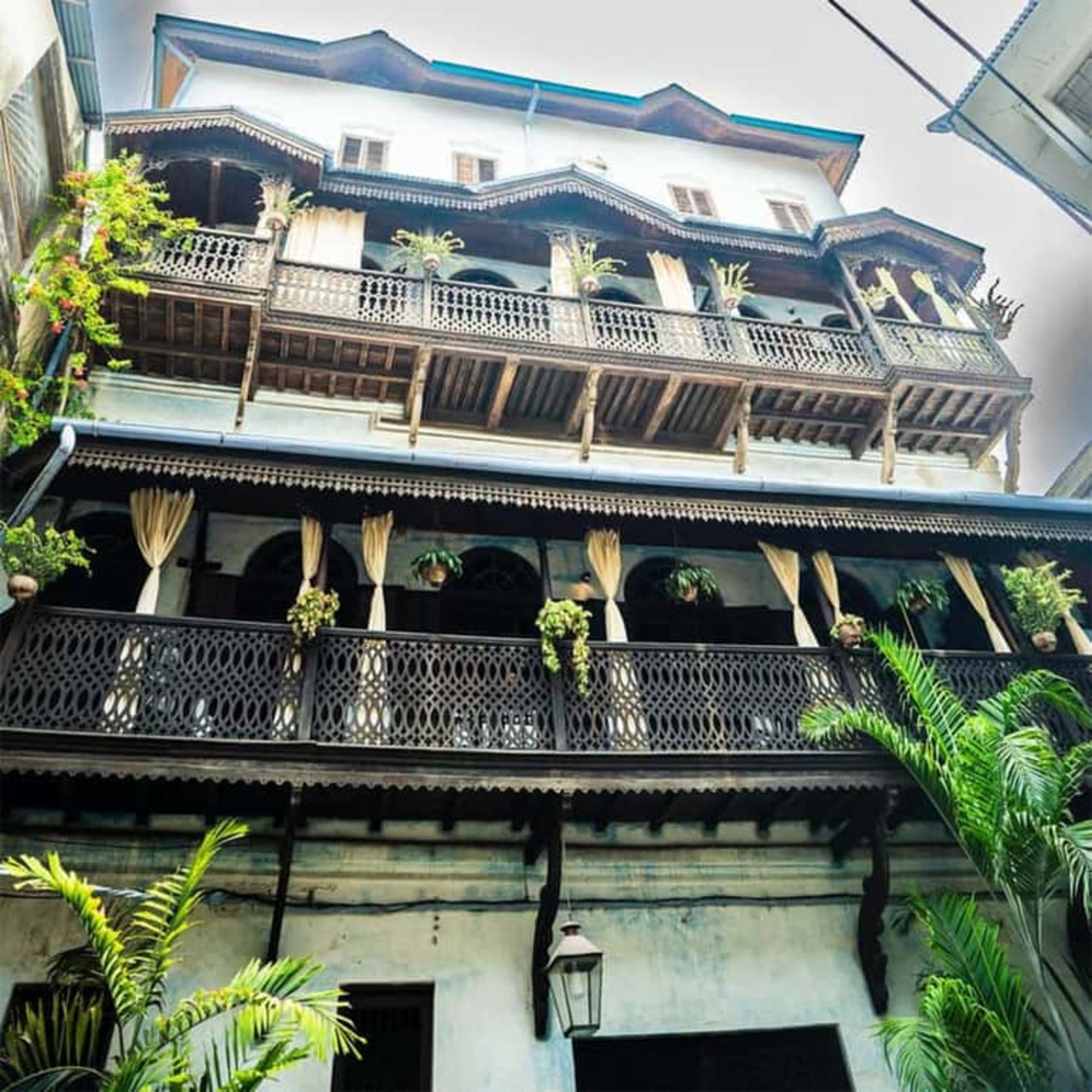 Stone Town carved balcony